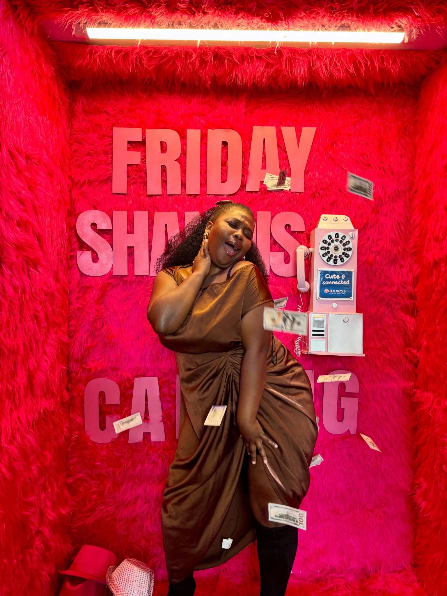Axxess pink friday shandis booth